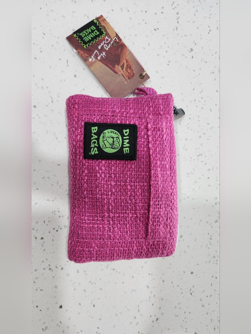 Nwt 8" DimeBags Padded Pouch Magenta